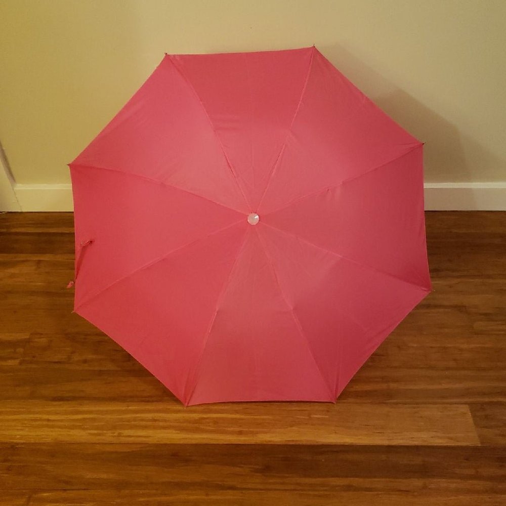 Hot pink umbrella